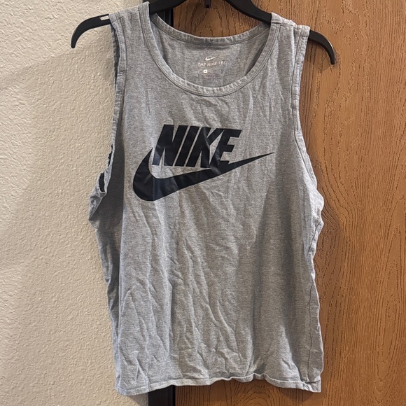 Nike Heather Gray Sleeveless Top - Picture 1 of 1
